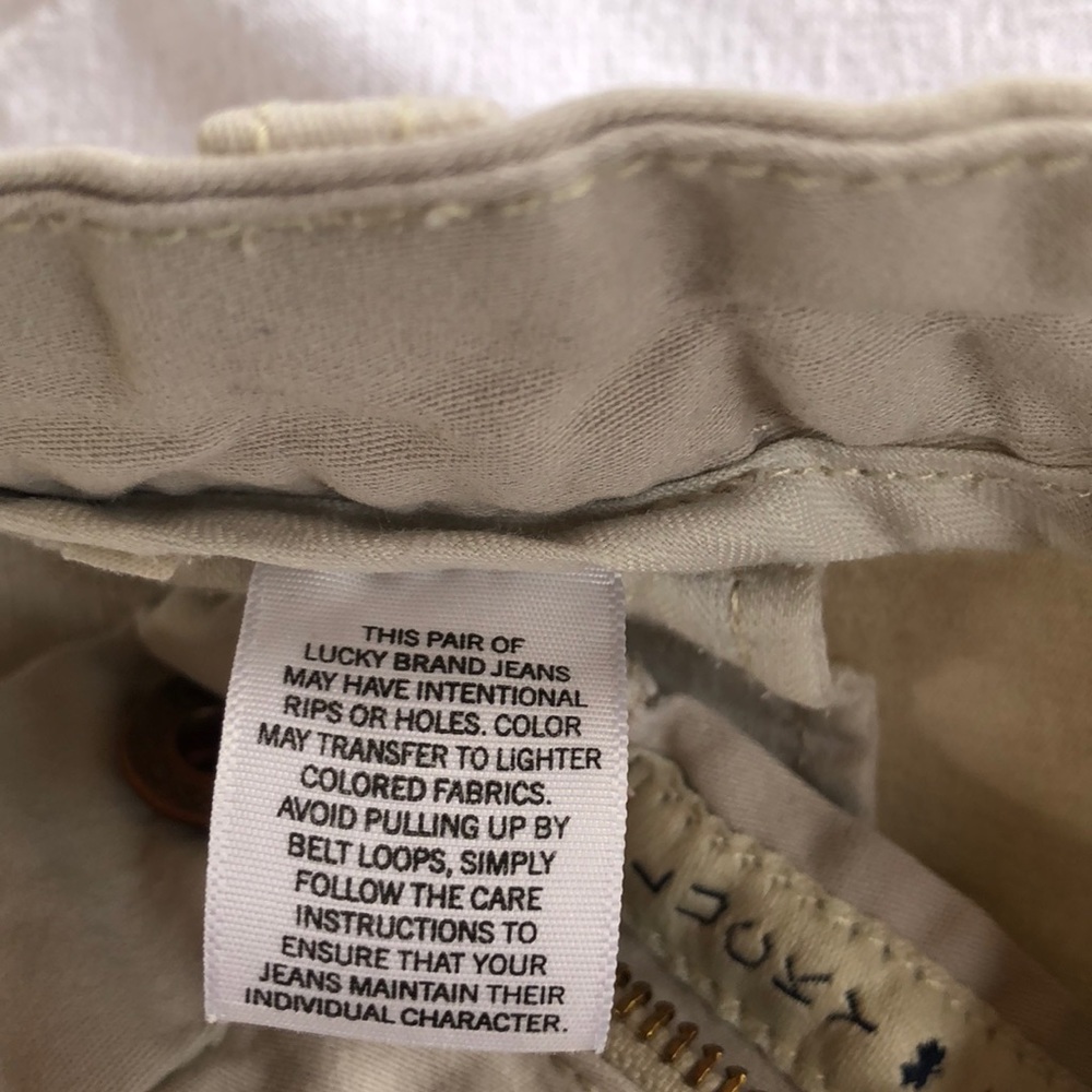 🍀Lucky Brand Sienna Chino 00/24 - Picture 12 of 12